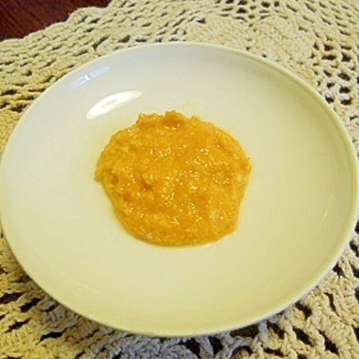 離乳食初期☆かぼちゃ豆腐